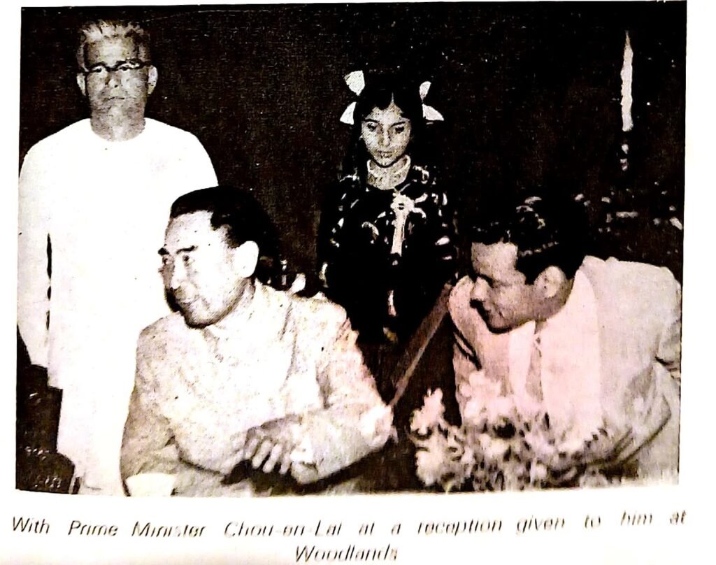 Kadandale Krishna Rao with Zhou Enlai Former Premier of the People's Republic of China Overview